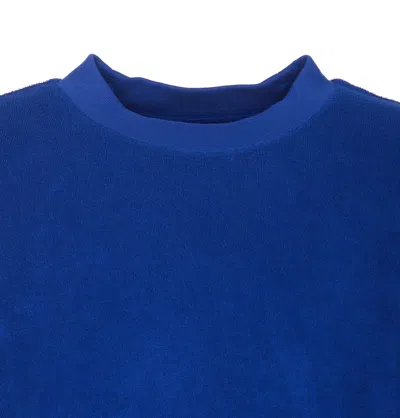 Shop Burberry T-shirts And Polos In Blue