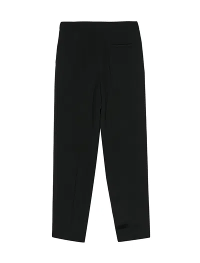 Shop Giorgio Armani Trousers Black