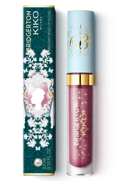 Shop Kiko Milano X Bridgerton Brilliant Bliss Lip Gloss In Mauve Moonlight