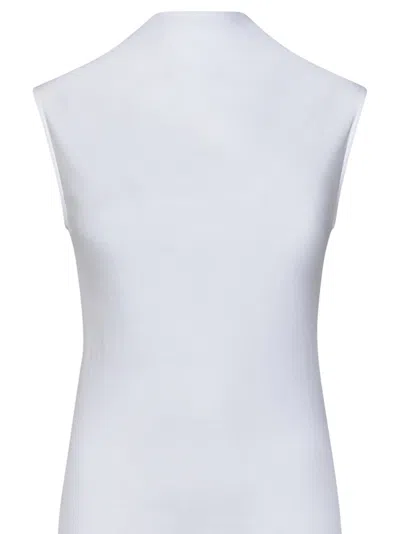 Shop Armarium Rose Midi Dress In White