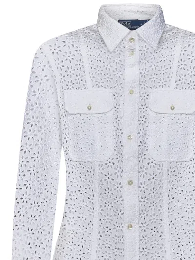 Shop Polo Ralph Lauren Ralph Lauren Shirt In White