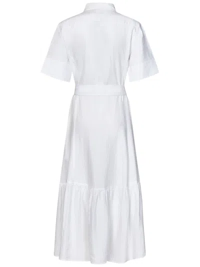 Shop Polo Ralph Lauren Ralph Lauren Midi Dress In White