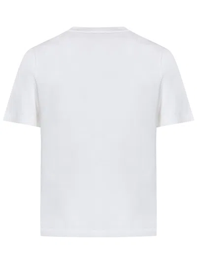 Shop Luigi Borrelli T-shirt In White