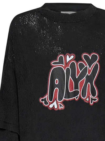 Shop Alyx T-shirt In Black