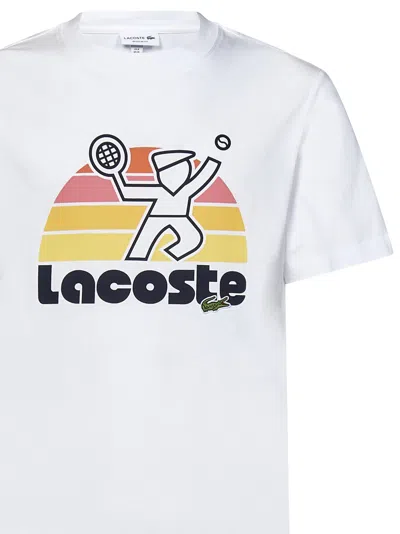 Shop Lacoste T-shirt In White