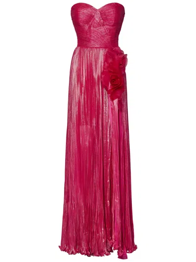 Shop Iris Serban Angie Dress In Fuchsia