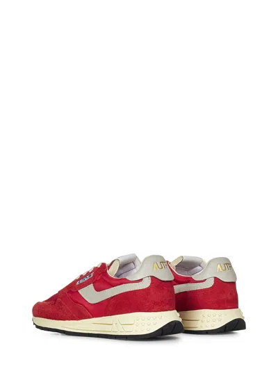 Shop Autry Reelwind Low Sneakers In Red
