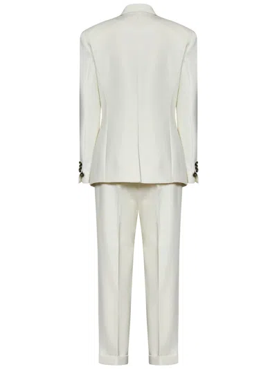 Shop Dsquared2 Boston Suit In White