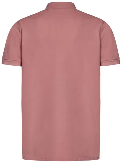 Shop Tom Ford Polo Shirt In Pink