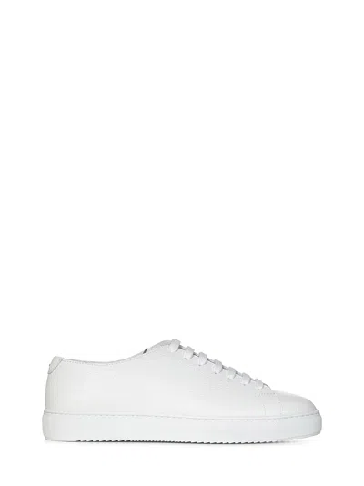 Shop Doucal's Sneakers In White