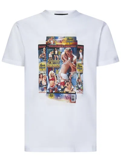 Shop Dsquared2 Rocco Cool Fit T-shirt In White