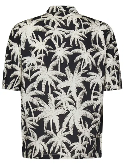 Shop Palm Angels Shirt In Nera