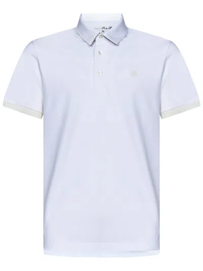 Shop Etro Polo Shirt In White