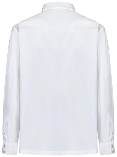 Shop Palm Angels Shirt In White