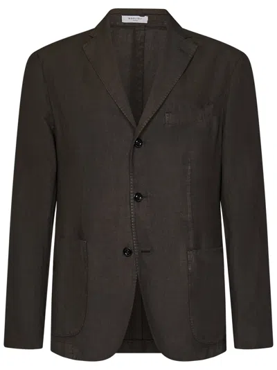 Shop Boglioli K-jacket Blazer In Brown