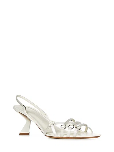 Shop Nensi Dojaka Sandals In White