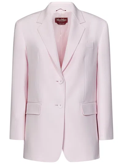 Shop Max Mara Maxmara Studio Suit In Pink