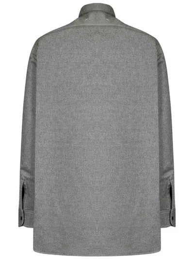 Shop Maison Margiela Shirt In Grey