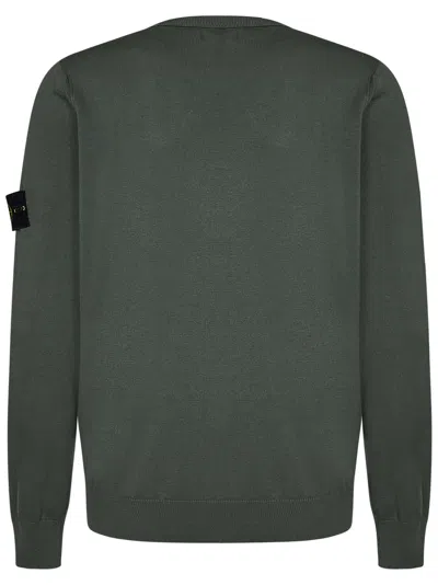 Shop Stone Island Sweater In Green