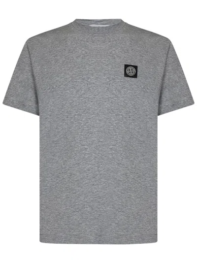 Shop Stone Island T-shirt In Grey
