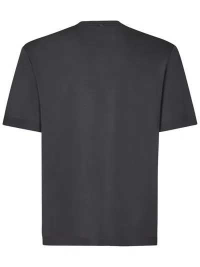 Shop Herno T-shirt In Grey