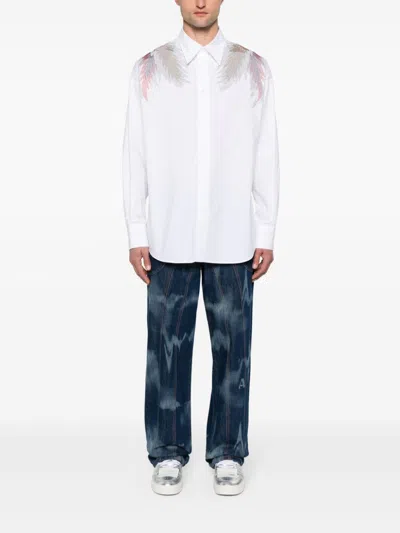 Shop Bluemarble Shirt In White