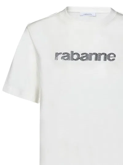Shop Rabanne T-shirt In White