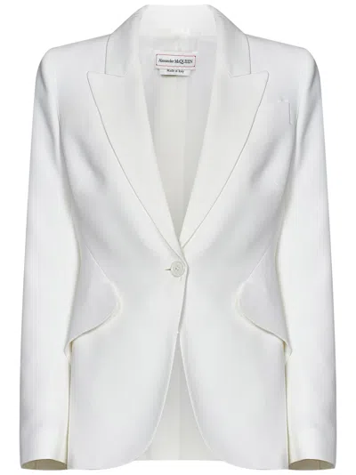 Shop Alexander Mcqueen Suit In White