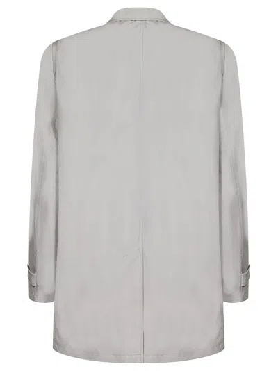 Shop Herno Raincoat In Grey