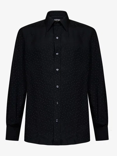 Shop Tom Ford Shirt In Black
