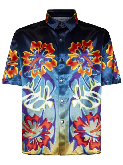 Shop Bluemarble Shirt In Multicolour