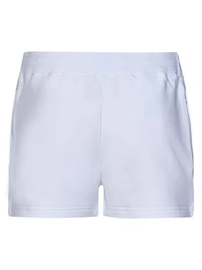 Shop Moschino Shorts In White