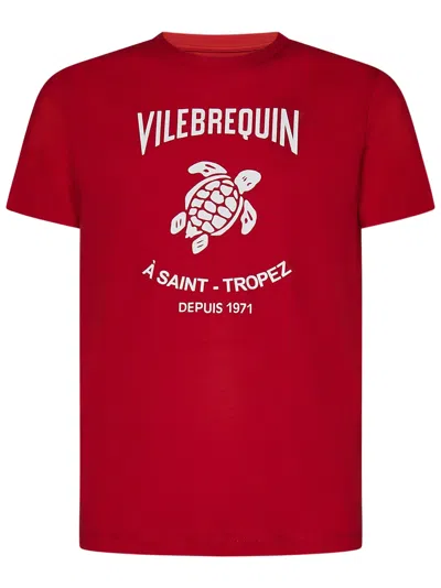 Shop Vilebrequin T-shirt In Red