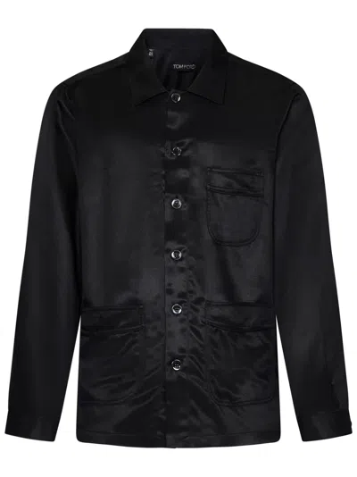 Shop Tom Ford Shirt In Black