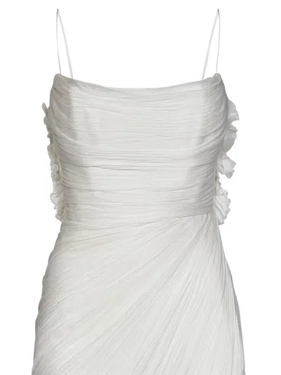 Shop Maria Lucia Hohan Siona Dress In White