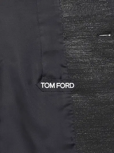 Shop Tom Ford Wallis Blazer In Black