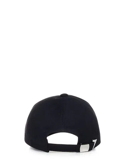 Shop Balmain Paris Signature Hat In Black