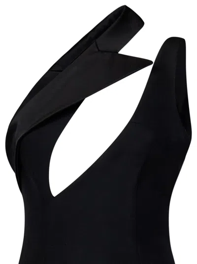 Shop Laquan Smith Dress In Black