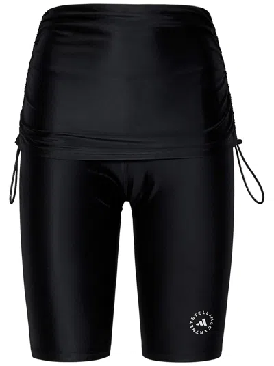 Shop Adidas By Stella Mccartney Shorts In Black