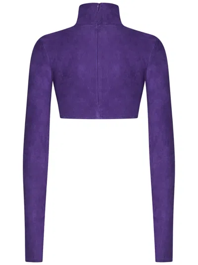 Shop Laquan Smith Top In Purple