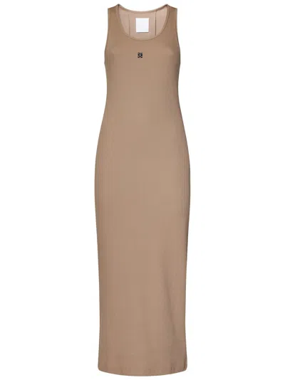 Shop Givenchy Dress In Beige