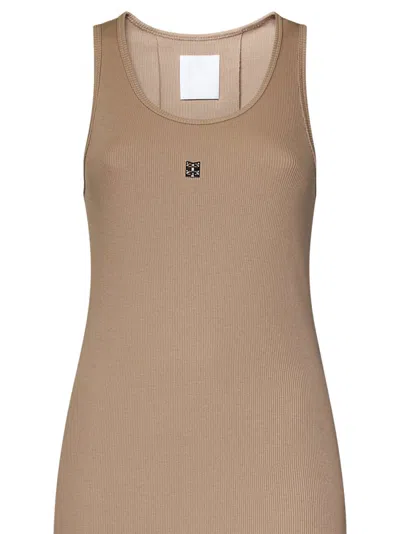 Shop Givenchy Dress In Beige