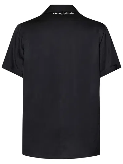Shop Balmain Paris Shirt In Black