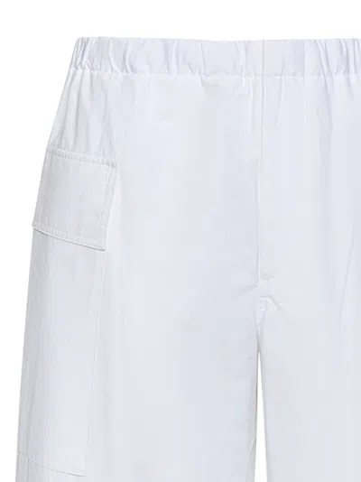 Shop Jil Sander Shorts In White