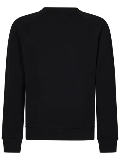 Shop Balmain Paris Paris Sweatshirt In Black