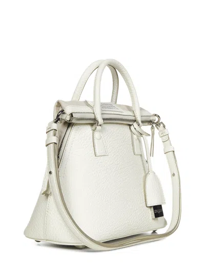 Shop Maison Margiela 5ac Classique Mini Shoulder Bag In White