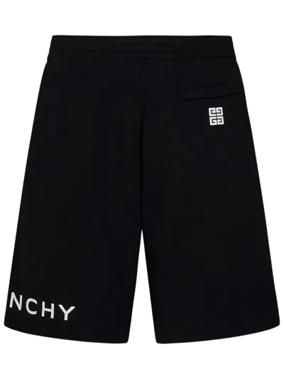 Shop Givenchy Archetype Shorts In Black