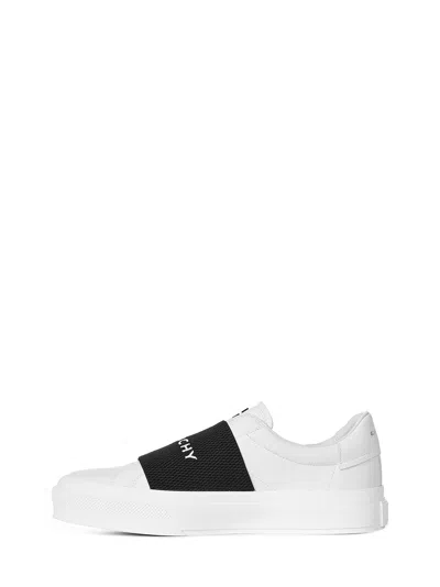 Shop Givenchy City Court Sneakers In White