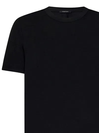 Shop Tom Ford T-shirt In Black