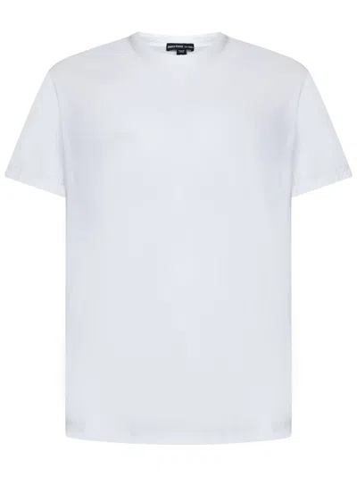 Shop James Perse Luxe Lotus Jersey T-shirt In White